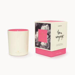 NWT Kate Spade bon voyage garden scented candle